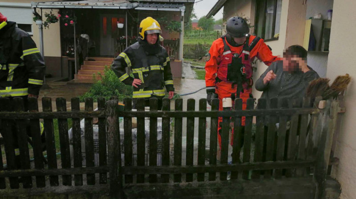 Obilne padavine u Zapadnoj Srbiji, vanredna situacija na delu teritorije grada Užica, sedam osoba evakuisano