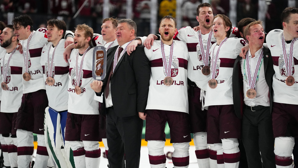 Letonci dobili slobodan dan zbog istorijskog uspeha nacionalnog hokej tima