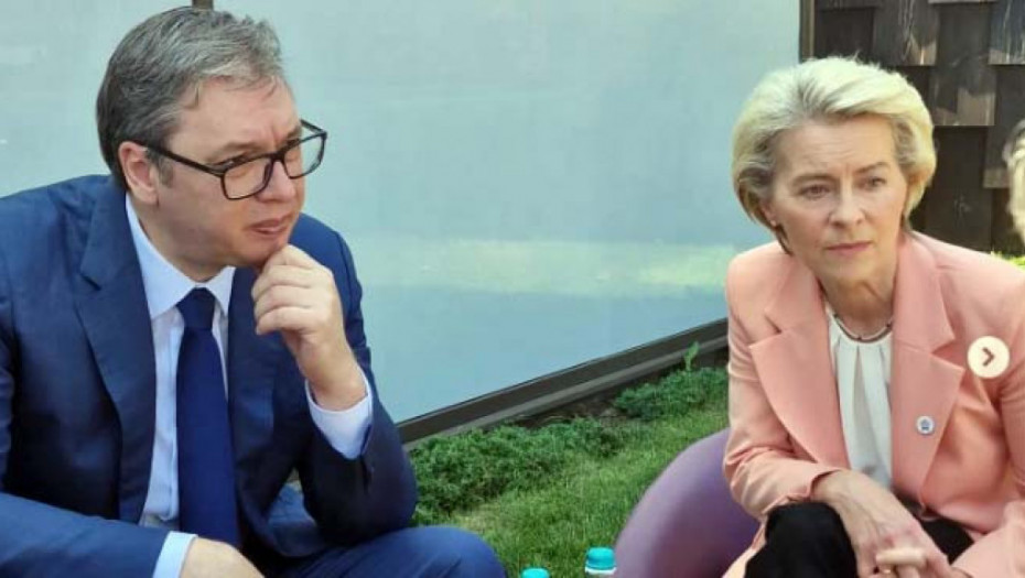 Ursula fon der Lajen razgovarala s Vučićem i Kurtijem: Nastojanje da se obezbedi deeskalacija situacije na Kosovu