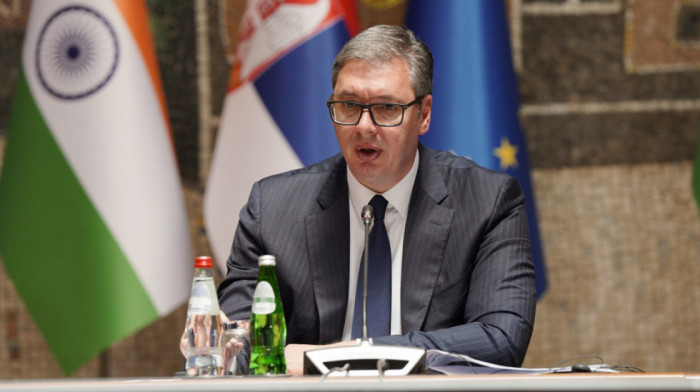 Vučić: Verujem da trgovinska razmena između Srbije i Indije brzo može da dostigne milijardu evra