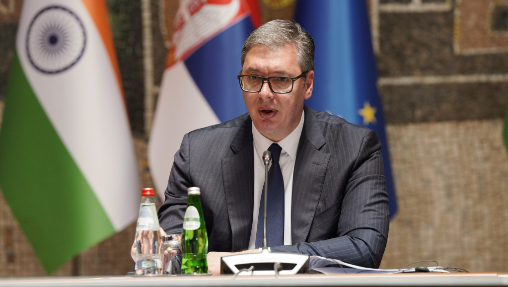 Vučić: Verujem da trgovinska razmena između Srbije i Indije brzo može da dostigne milijardu evra