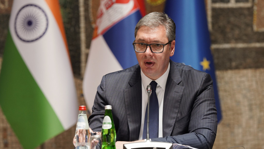 Vučić: Verujem da trgovinska razmena između Srbije i Indije brzo može da dostigne milijardu evra