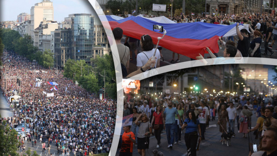 Nova poruka sa protesta opozicije: Ako ne ispune zahteve do kraja iduće nedelje, protesti će dobiti novi oblik