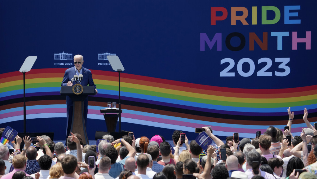 Bajden primio LGBTQ osobe na prijemu u Beloj kući na proslavi Meseca ponosa