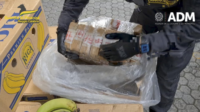 Marokanska policija zaplenila skoro 1,5 tonu kokaina skrivenog u bananama