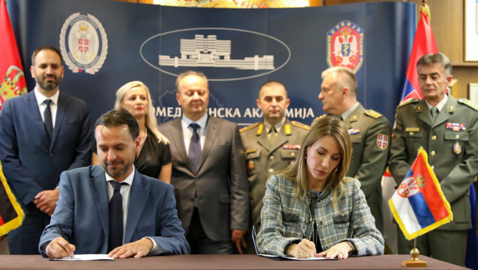 Đedović potpisala ugovor za početak energetske sanacije VMA
