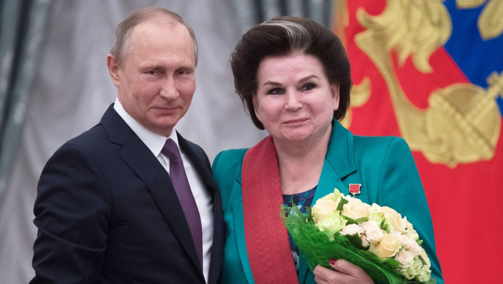 Putin odlikovao Valentinu Tereškovu, prvu ženu kosmonauta