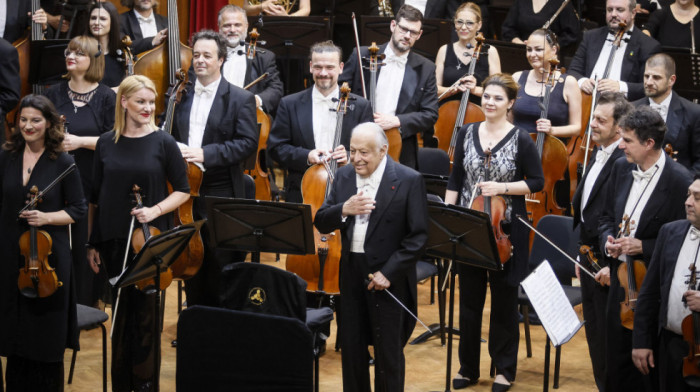 Koncert povodom stotog rođendana Beogradske filharmonije: Ovacije za Zubina Mehtu