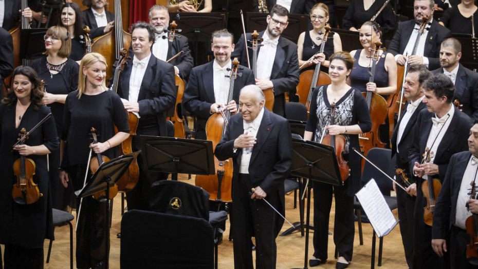Koncert povodom stotog rođendana Beogradske filharmonije: Ovacije za Zubina Mehtu