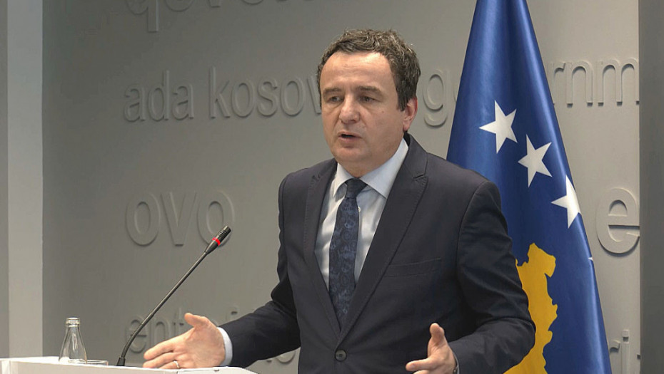 Kurti pozvao EU da "zapreti" Beogradu uvođenjem viznog režima