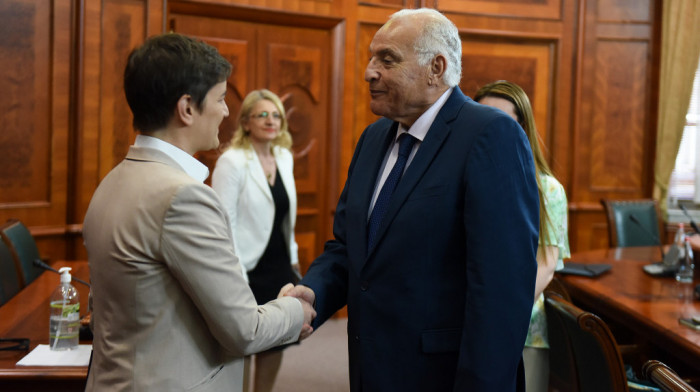 Brnabić sa šefom diplomatije Alžira: "Srbija ceni principijelnu poziciju o KIM"