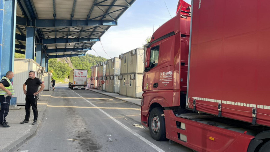 Ministarstvo trgovine: EK pozvala Kosovo da odmah ukine sva ograničenja na promet srpske robe