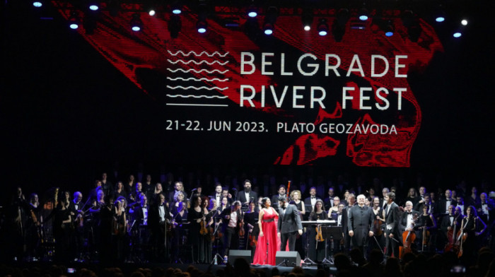 Netrebko, Ejvazov i Lučić oduševili prve večeri Belgrade River Festa