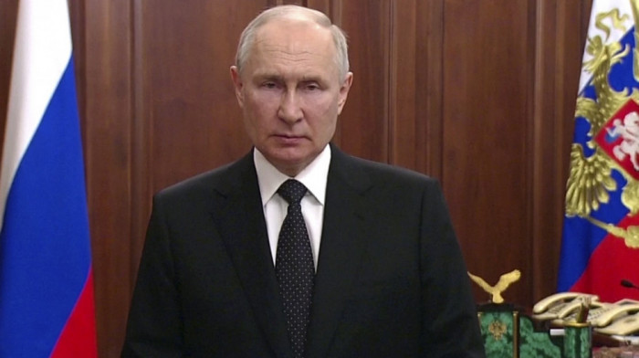 Putin: Nož u leđa Rusiji, organizatori pobune će odgovarati za izdaju domovine