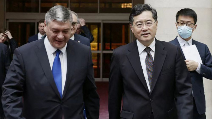 Kineski ministar spoljnih poslova Ćin sastao se sa zamenikom šefa diplomatije Rusije