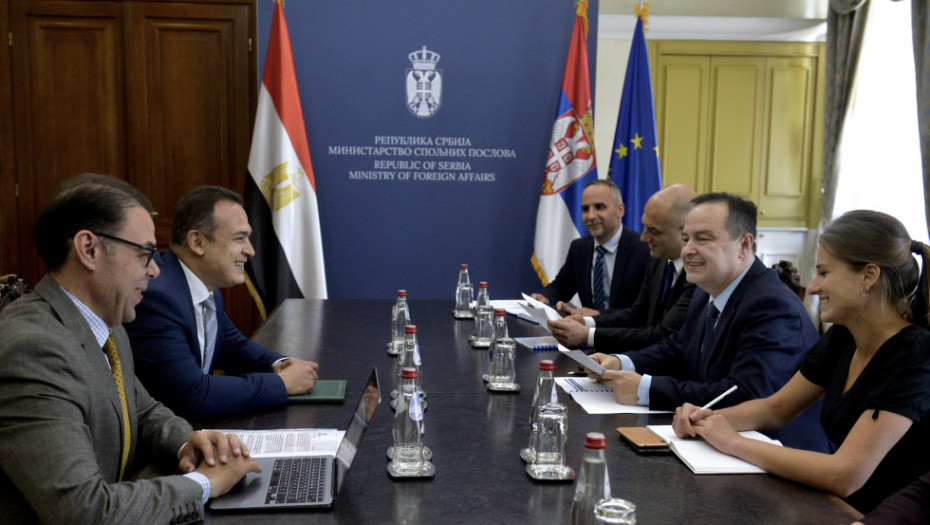 Dačić sa ambasadorom Egipta: Srbija želi da nastavi da razvija saradnju