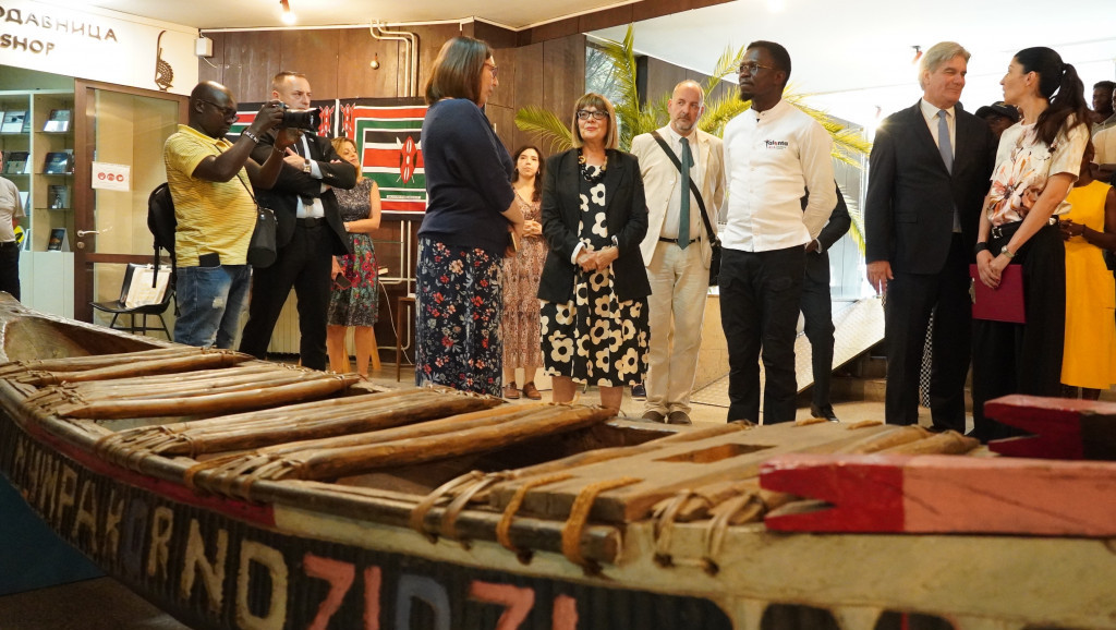 Gojković i kenijski ministar Namvamba obišli Muzej afričke umetnosti: Pravi izraz srpskog poštovanja afričke umetnosti