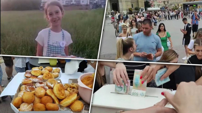 Otac devojčice koja je prodavala krofne kako bi sakupila novac za njegovo lečenje na putu izlečenja