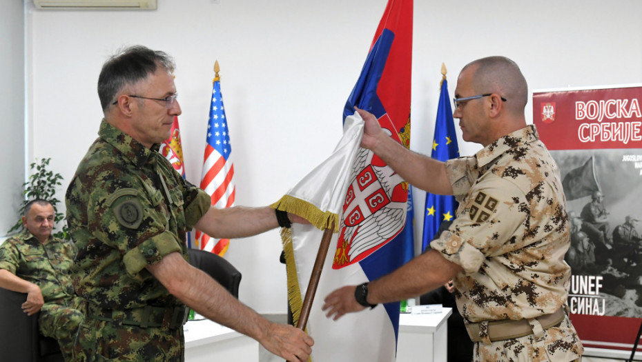 Prvi kontingent Vojske Srbije svečano ispraćen u mirovnu operaciju na Sinaju