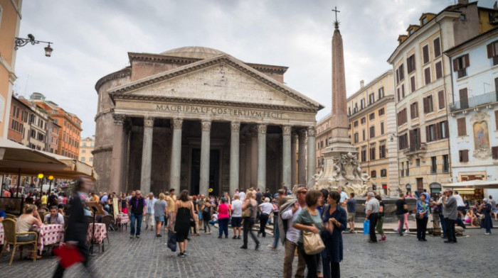 Posetioci rimskog Panteona od sutra plaćaju ulaznice od pet evra