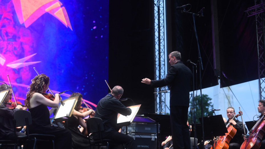 Slavljenički koncert Beogradske filharmonije na Ušću: Fantazija pod zvezdanim nebom