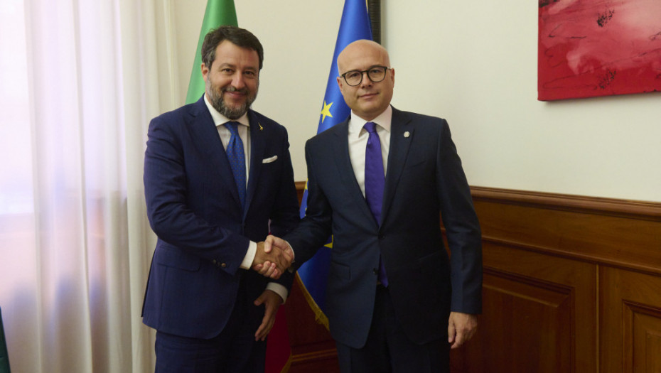 Vučević u Rimu razgovarao sa Salvinijem: Podrška što bržim evropskim integracijama Srbije
