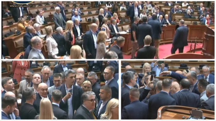 Na ivici incidenta: Opozicija tražila da Martinović napusti sednicu, zasedanje posle meteža nastavljeno bez ministra