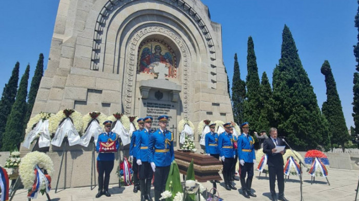 U Solunu sahranjen Đorđe Mihailović: Ispraćaj uz vojne počasti i himnu "Bože pravde"