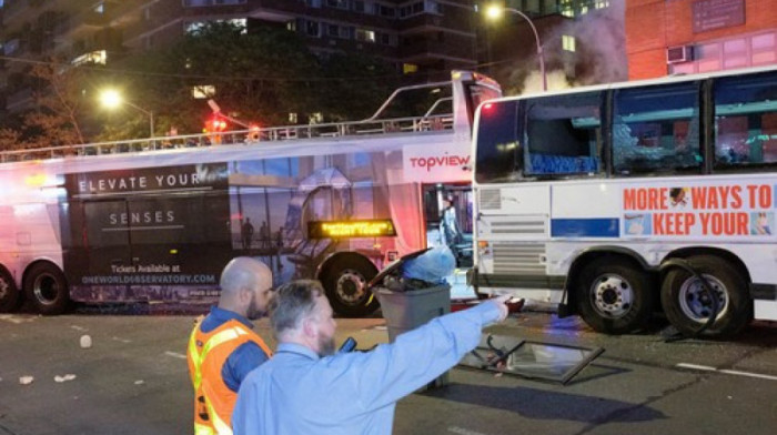 Sudaru dva autobusa u Njujorku: Povređeno 18 ljudi, niko nije životno ugrožen