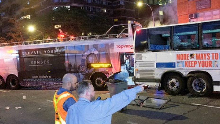 Sudaru dva autobusa u Njujorku: Povređeno 18 ljudi, niko nije životno ugrožen
