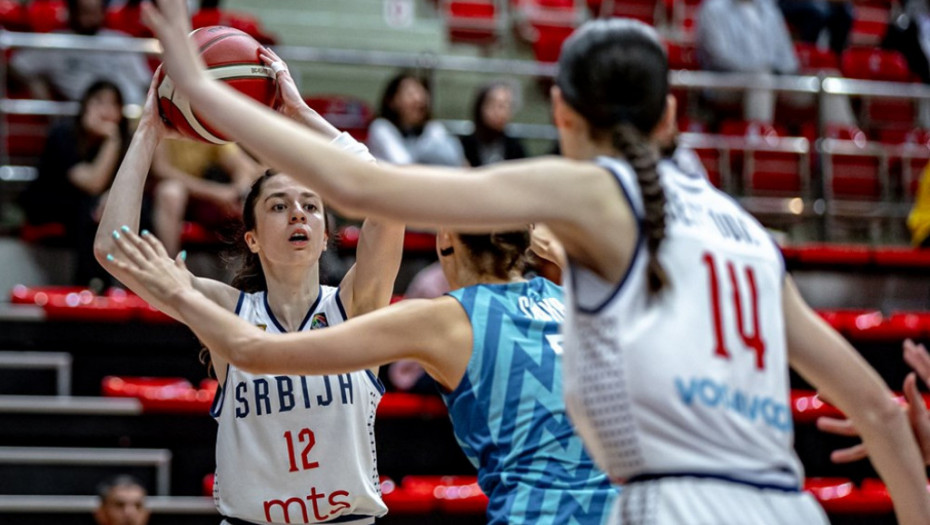 Košarkašice Srbije do 18 godina poražene od Slovenije u polufinalu Evropskog prvenstva