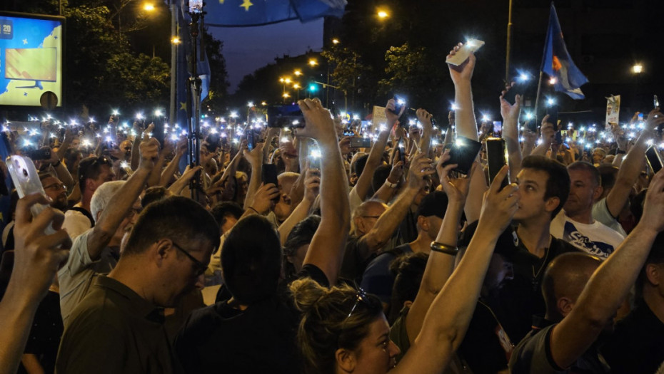 Završen protest opozicije u Beogradu, Lazović: Novo okupljanje u utorak ispred Specijalnog suda