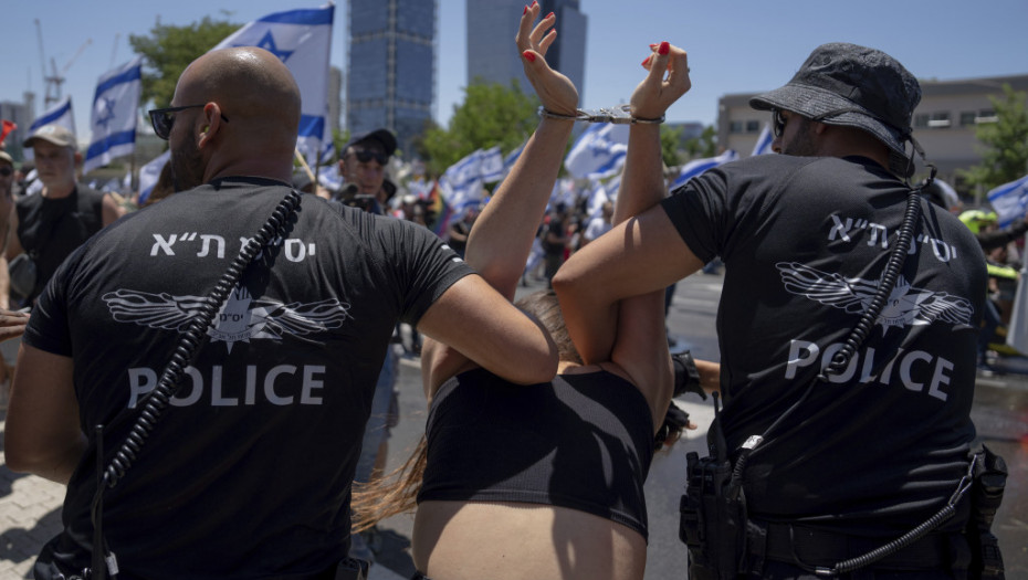 Nove demonstracije širom Izraela, uhapšeno najmanje 66 osoba