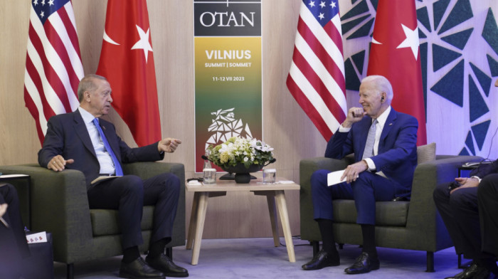 Erdogan razgovarao sa Bajdenom o borbenim avionima F-16 na marginama samita G20