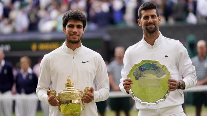 ATP lista: Alkaraz uvećao razliku na vrhu, Đoković juri prvo mesto na američkoj turneji