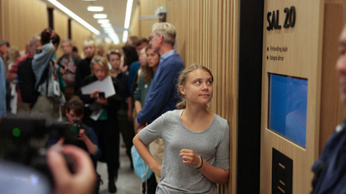 Greta Tunberg uhapšena u Kopenhagenu na studentskom protestu protiv rata u Gazi