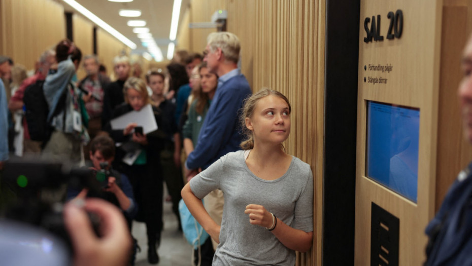 Greta Tunberg uhapšena u Kopenhagenu na studentskom protestu protiv rata u Gazi