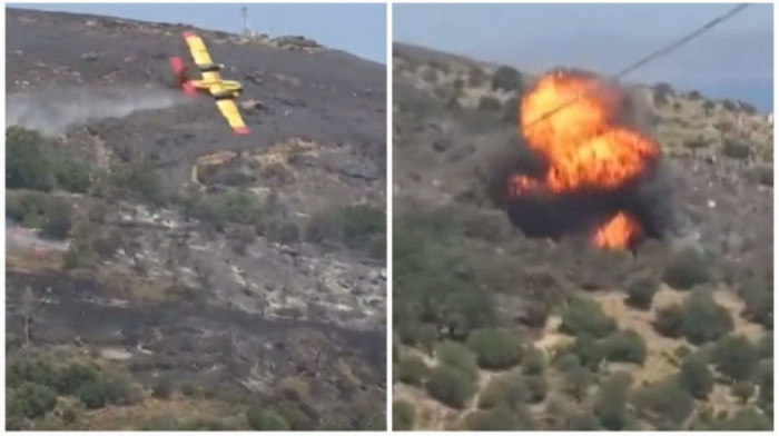 Trodnevna žalost u Grčkoj: Stradala dvojica pilota u rušenju aviona za gašenje požara