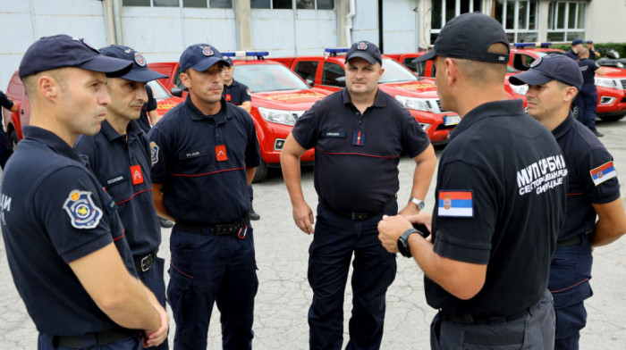 Srpski vatrogasno-spasilački tim stigao u Grčku kao pomoć u borbi sa požarima