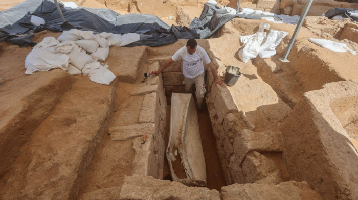 Veliko arheološko otkriće u Gazi: Pronađeno 125 grobnica, prvi put otkrivena dva sarkofaga napravljena od olova