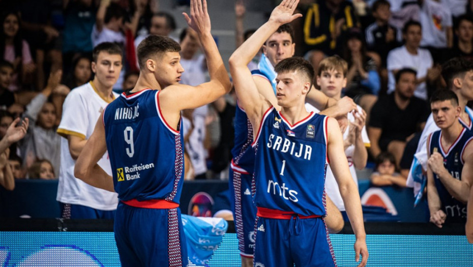 Mladi košarkaši Srbije igraju sa Nemačkom za finale Evropskog prvenstva U18