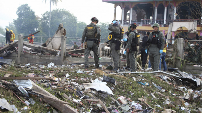 U eksploziji u skladištu pirotehnike na Tajlandu poginulo 12 ljudi, povređena 121 osoba