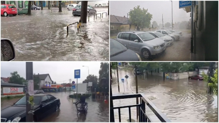 Nevreme u Srbiji: Delovi Subotice pod vodom, sela kod Kruševca bez struje