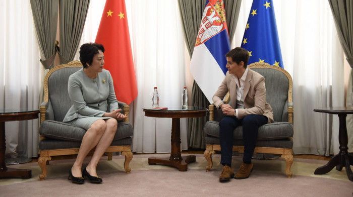 Brnabić primila Čen Bo u oproštajnu posetu: "Dodatno ojačano prijateljstvo dva naroda"