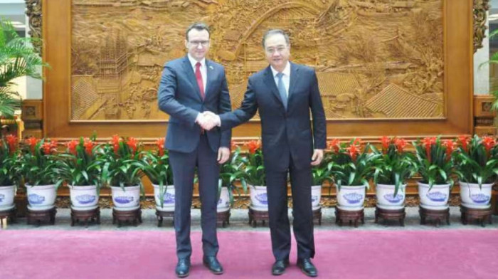 Sastanak Petkovića i zamenikoma ministra spoljnih poslova Kine, razgovarali o bezbednosnoj situaciji na KiM