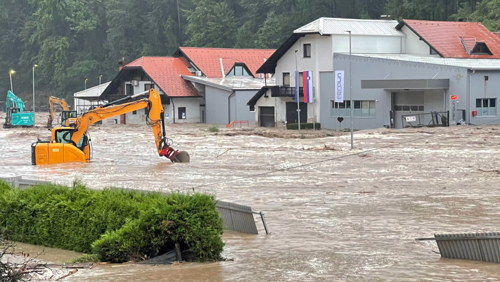 U Sloveniji na snazi crveni meteo alarm, sastaje se Savet za nacionalnu bezbednost