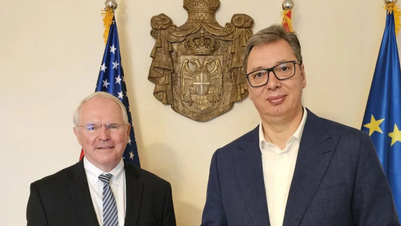 Predsednik Vučić razgovarao sa Hilom o unapređenju odnosa, Kosovu i međunarodnoj poziciji Srbije