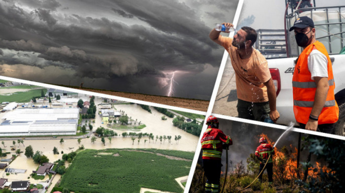 Posledice klimatskih promena u slikama: Poplave, požari, oluje i temperaturni ekstremi sve češći prizor širom Evrope