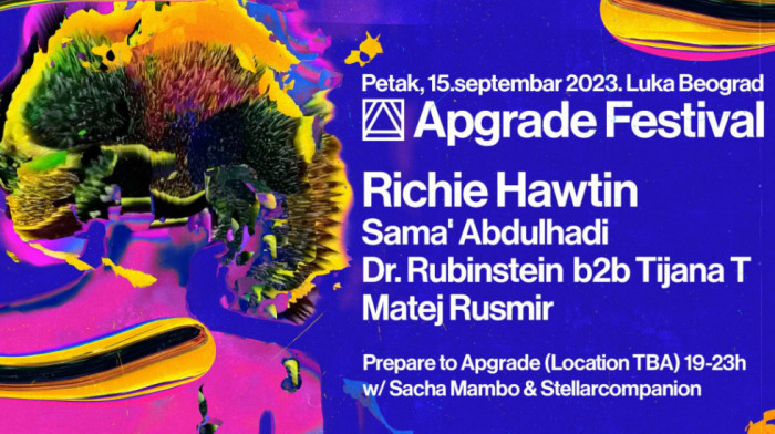 Richie Hawtin na Apgrade festivalu, u industrijskom ambijentu Luke Beograd