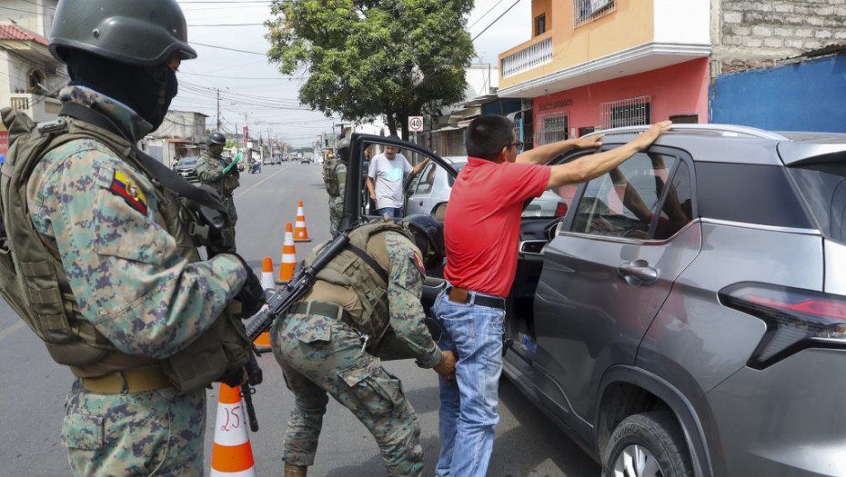 Predsednik Ekvadora produžio vanredno stanje za 30 dana zbog eskalacije nasilja